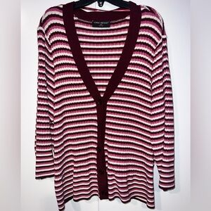 Lane Bryant striped cardigan 22/24
